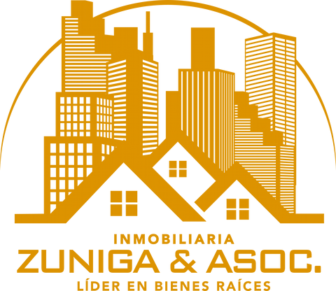 Logo blanco de Inmobiliaria Zúniga y Asoc.